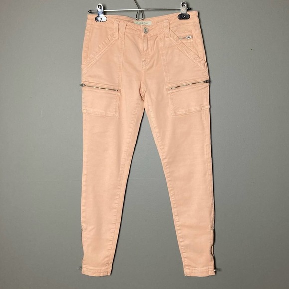 Joie Pants - Joie Pants Park Skinny cargo 26 peach / pink
